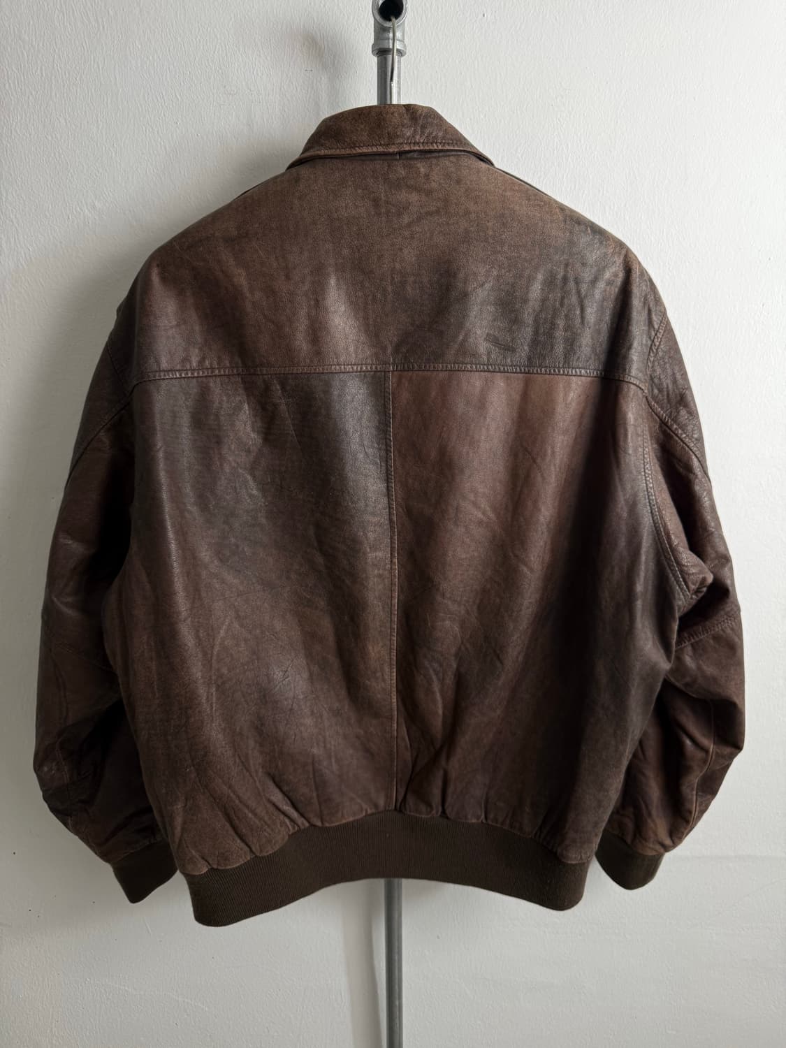 Vintage FAN-DANG-GO Leather Jacket 상품이미지5