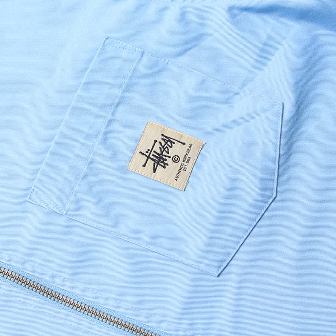  STUSSY "Blue Half Shirts" 상품이미지3