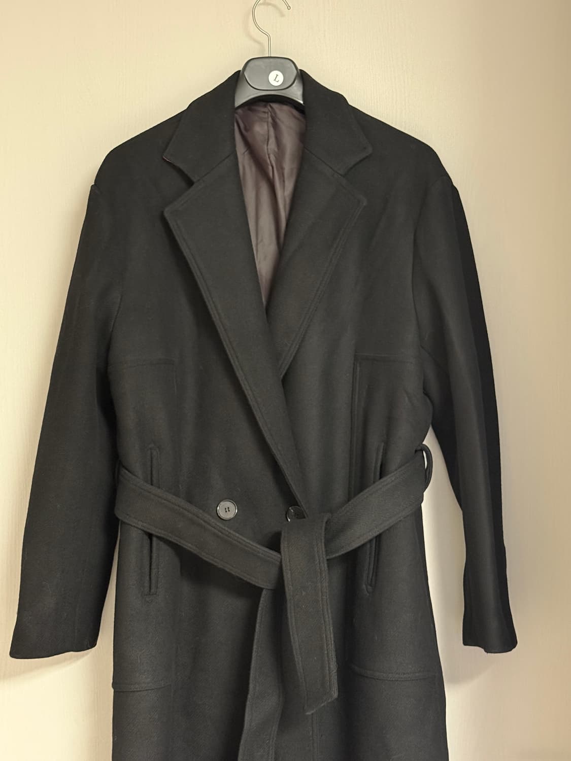 드윕 울100 오버핏 롱코트  상품이미지3