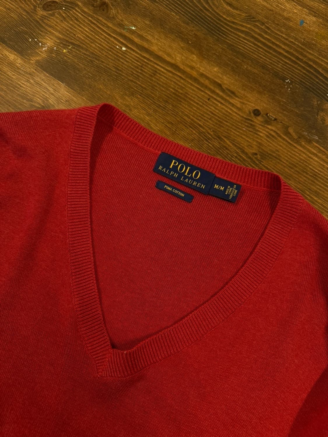 랄프로렌 브이넥 니트 100 상품이미지7