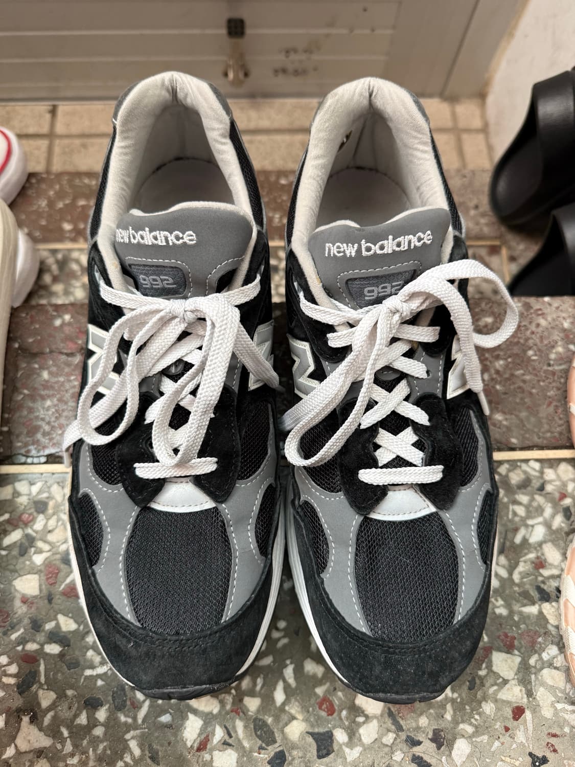 뉴발란스 992 블랙 그레이 구형 285 상품이미지2