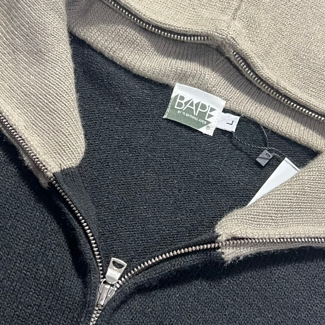 Bape 00s Knit Full Zip Icon Hoodie 상품이미지6