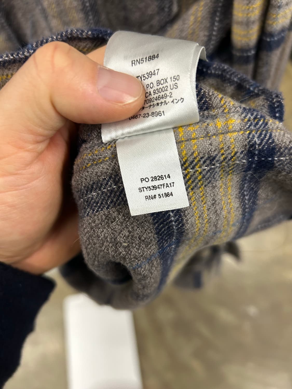 파타고니아 워크 체크 셔츠 상품이미지6