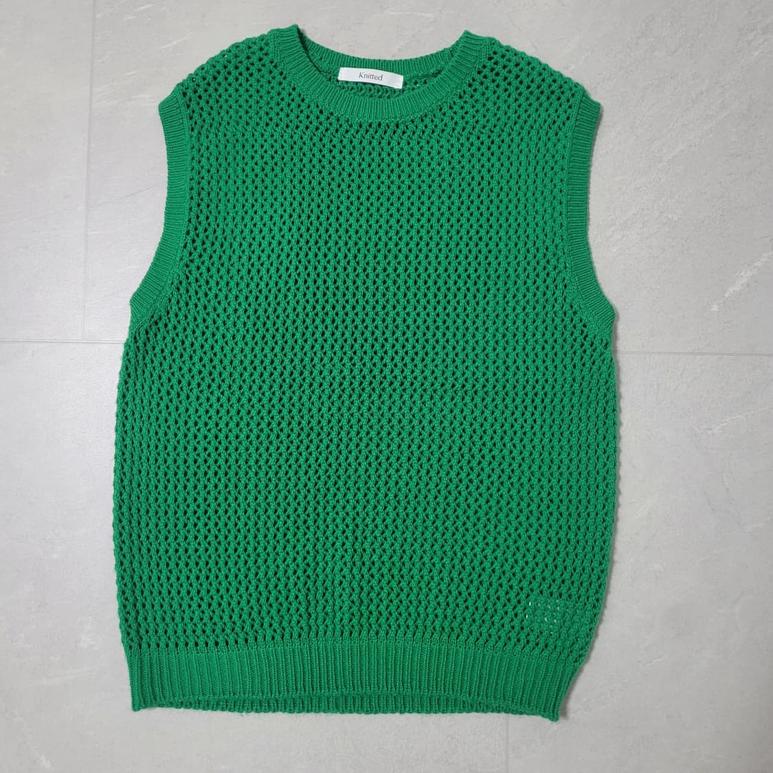 <니티드> 니트 베스트 M 상품이미지1