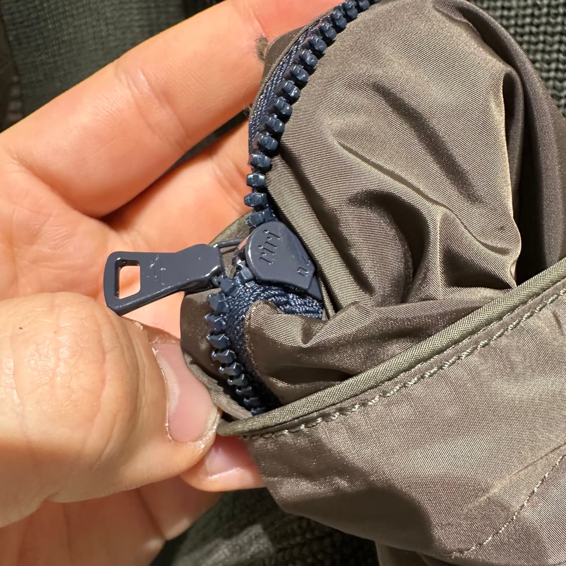 폴앤샤크 텍티컬 리리지퍼 나일론 니트 후드집업 상품이미지7