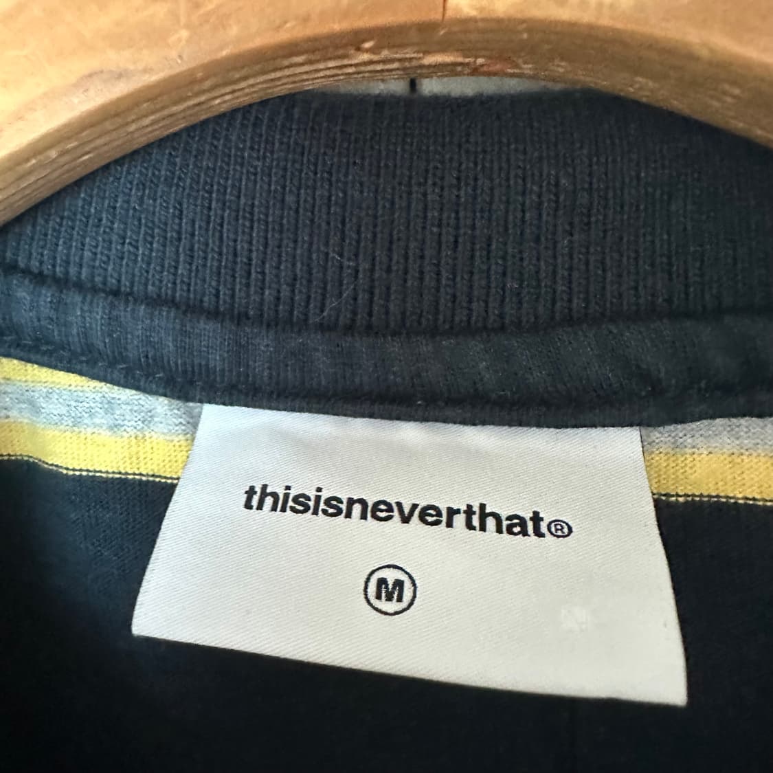 M 디스이즈네버댓 긴팔 카라티 상품이미지3