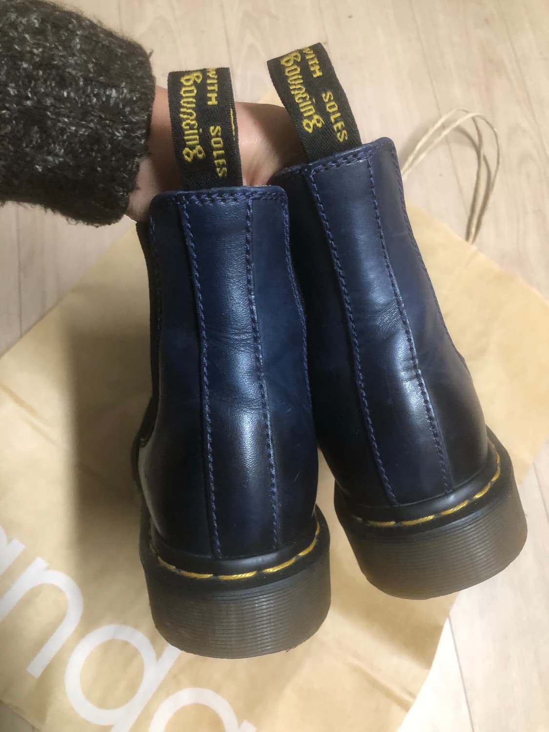 닥터마틴2976 네이비 uk4 상품이미지1