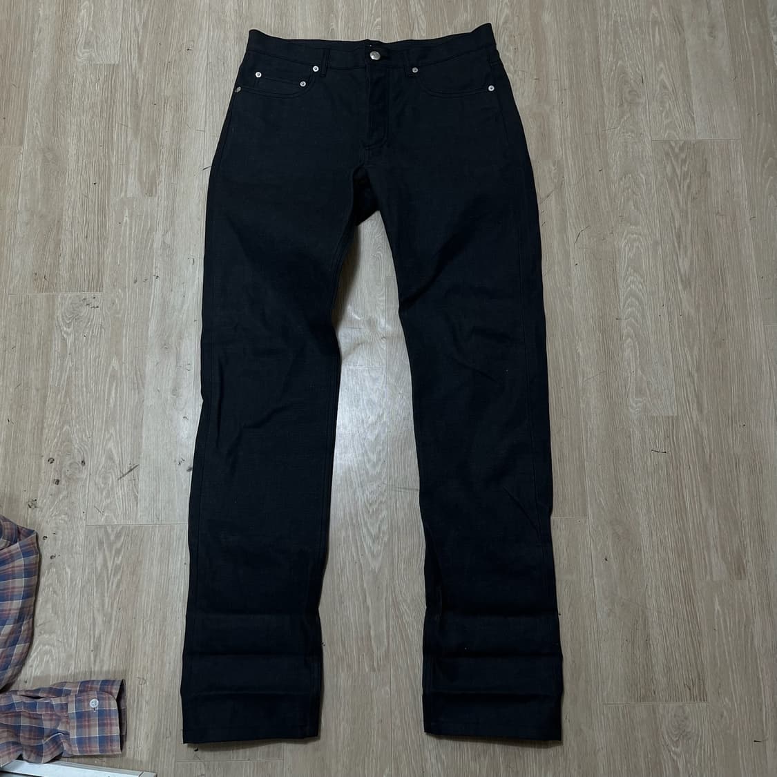 A.P.C 아페쎄 뉴스탠다드 스트레이트 데님 블랙진 32  상품이미지1