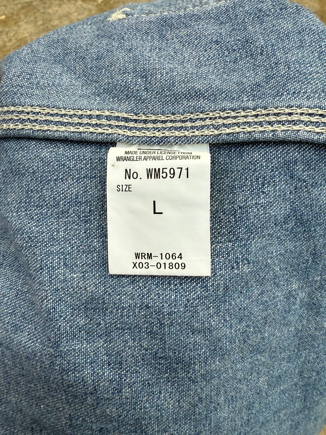 랭글러 데님 초어자켓 상품이미지7