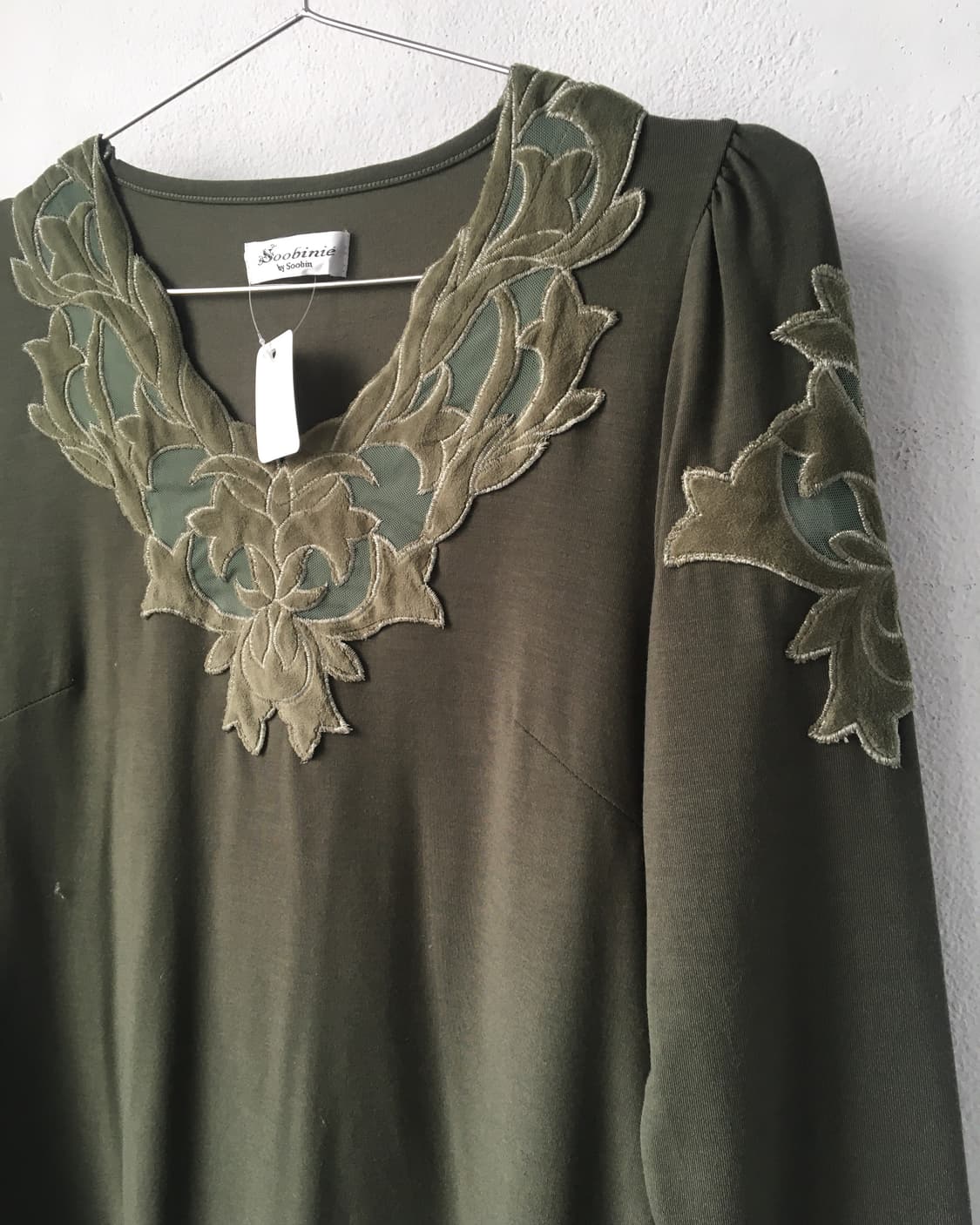 Patch point sleeve 상품이미지4