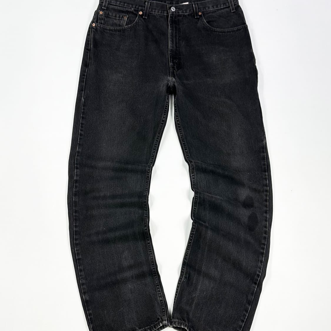 리바이스 505 오리지널 흑청 블랙진 데님 팬츠 (38인치) 상품이미지3