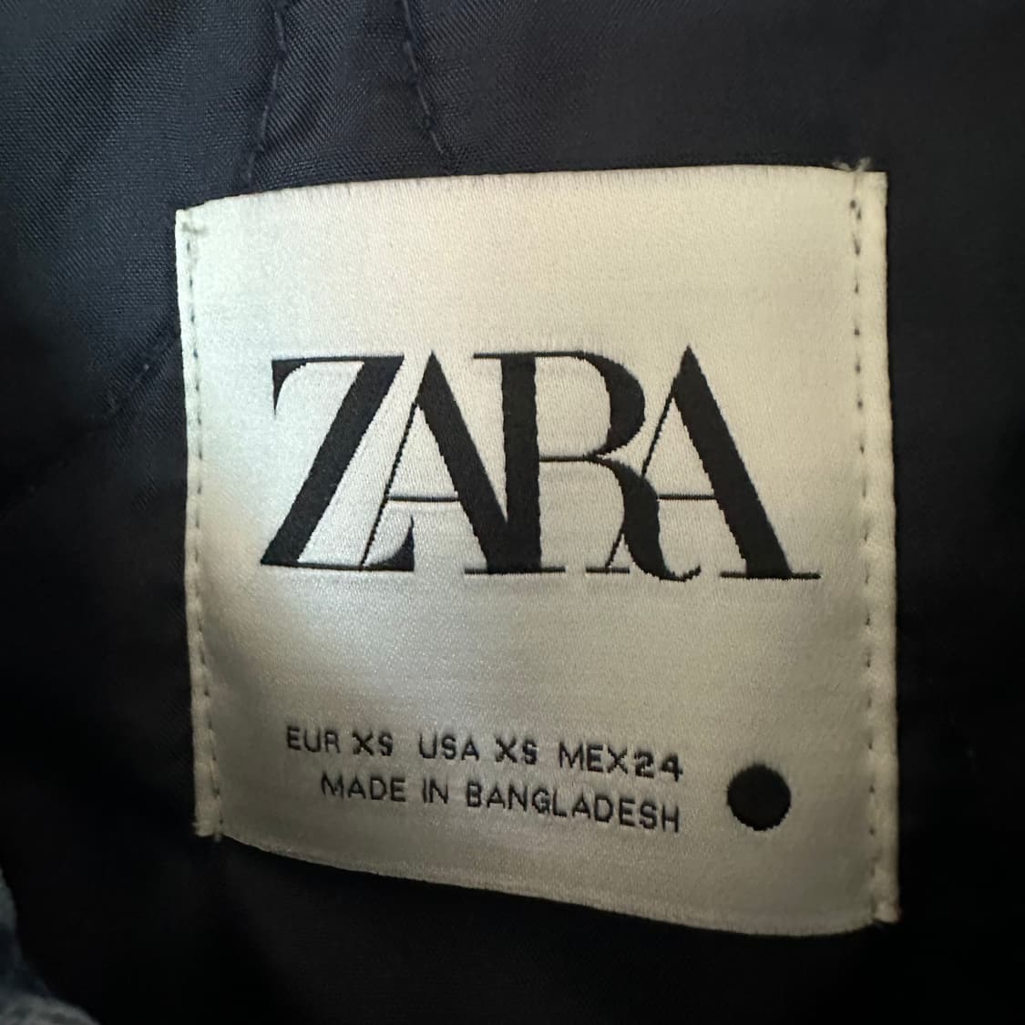 M 자라 누빔 셔츠 자켓 상품이미지3