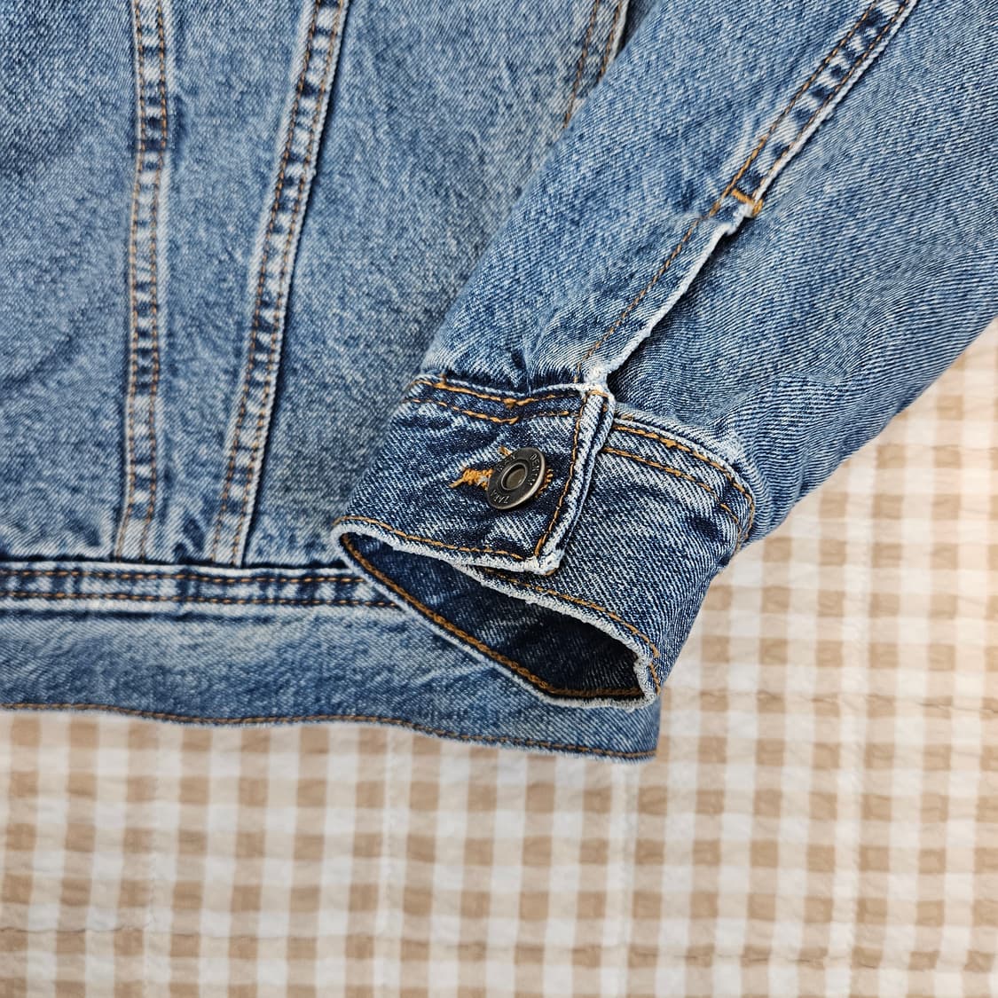 자라 양털 쉐르파 데님 자켓 남자100 상품이미지4