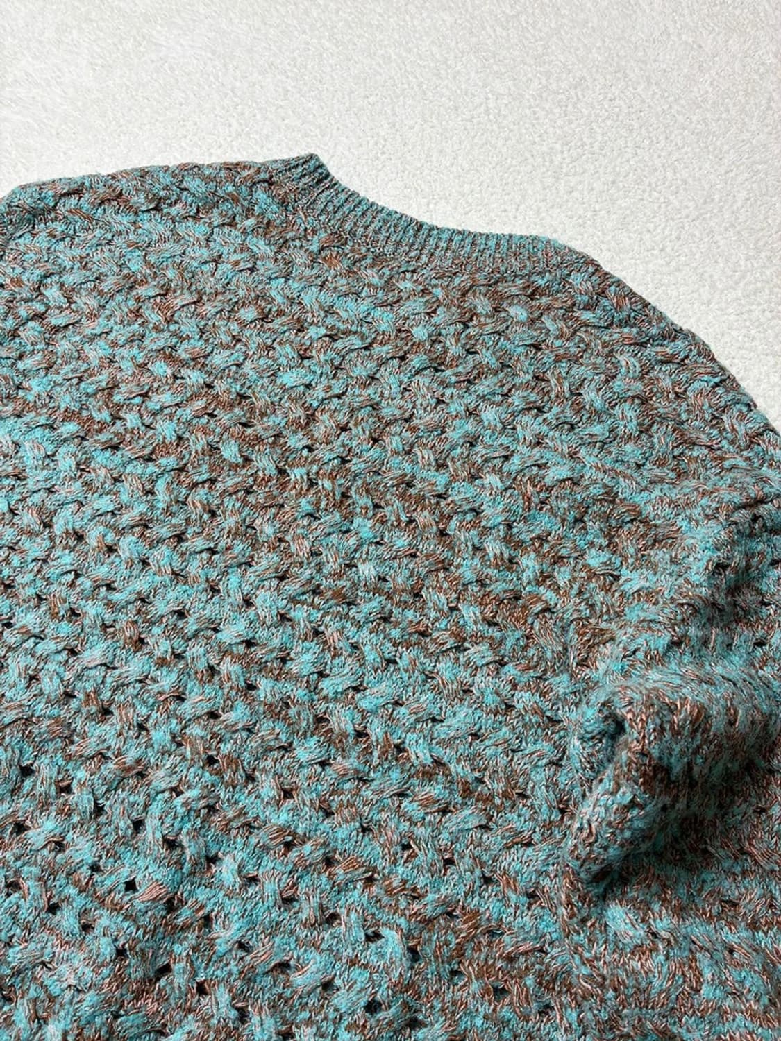 앤더슨벨 멀티 멜란지 크루넥 스웨터 PN6400 상품이미지6