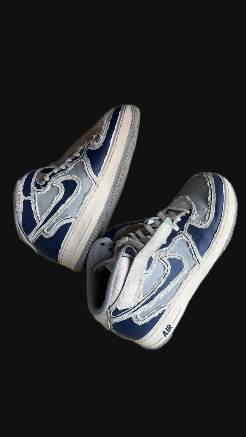 (300) 나이키 에어포스 1 미드 '07 펄 화이트 상품이미지1