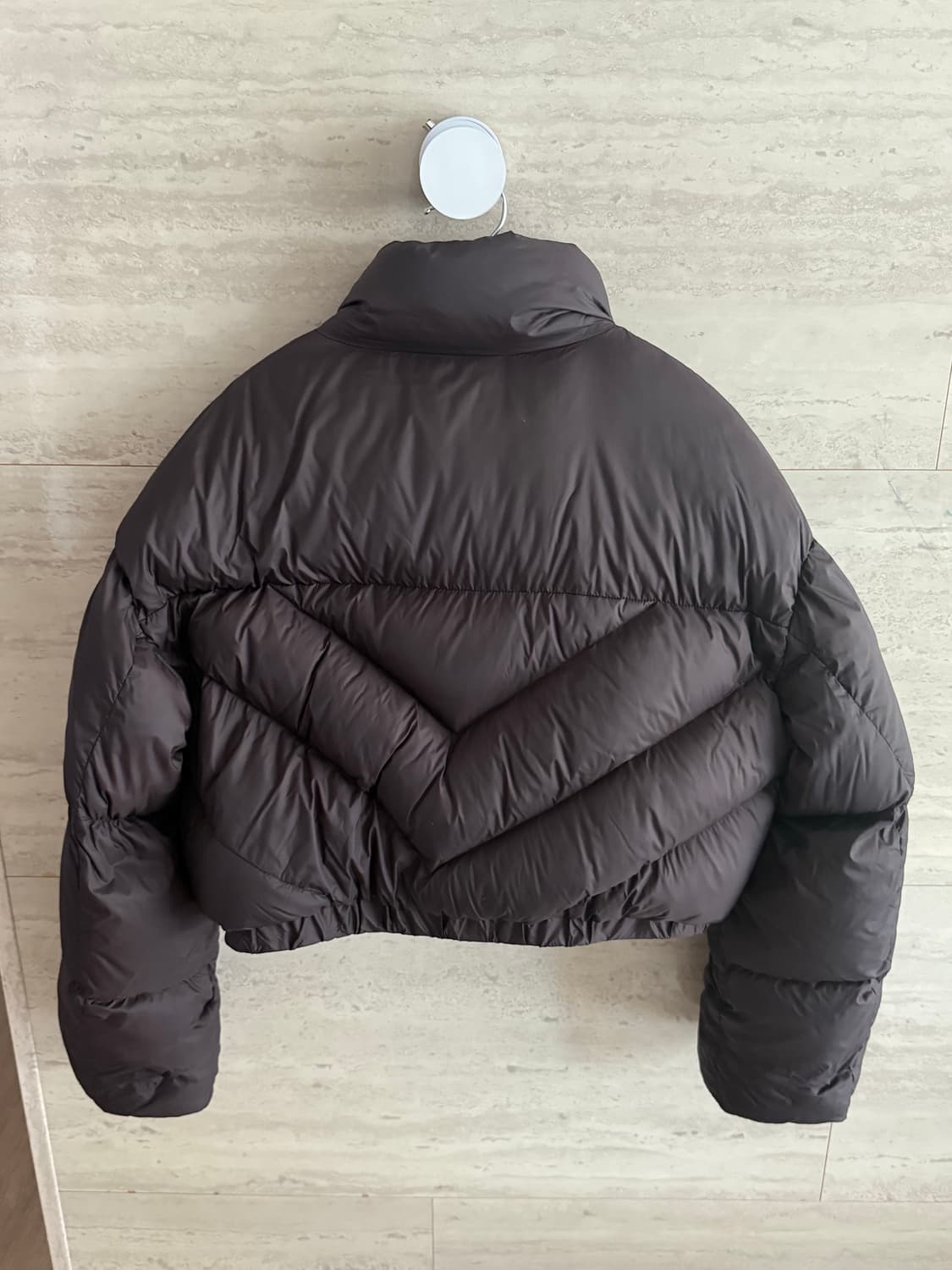 덕다운 브라운 숏패딩 상품이미지7