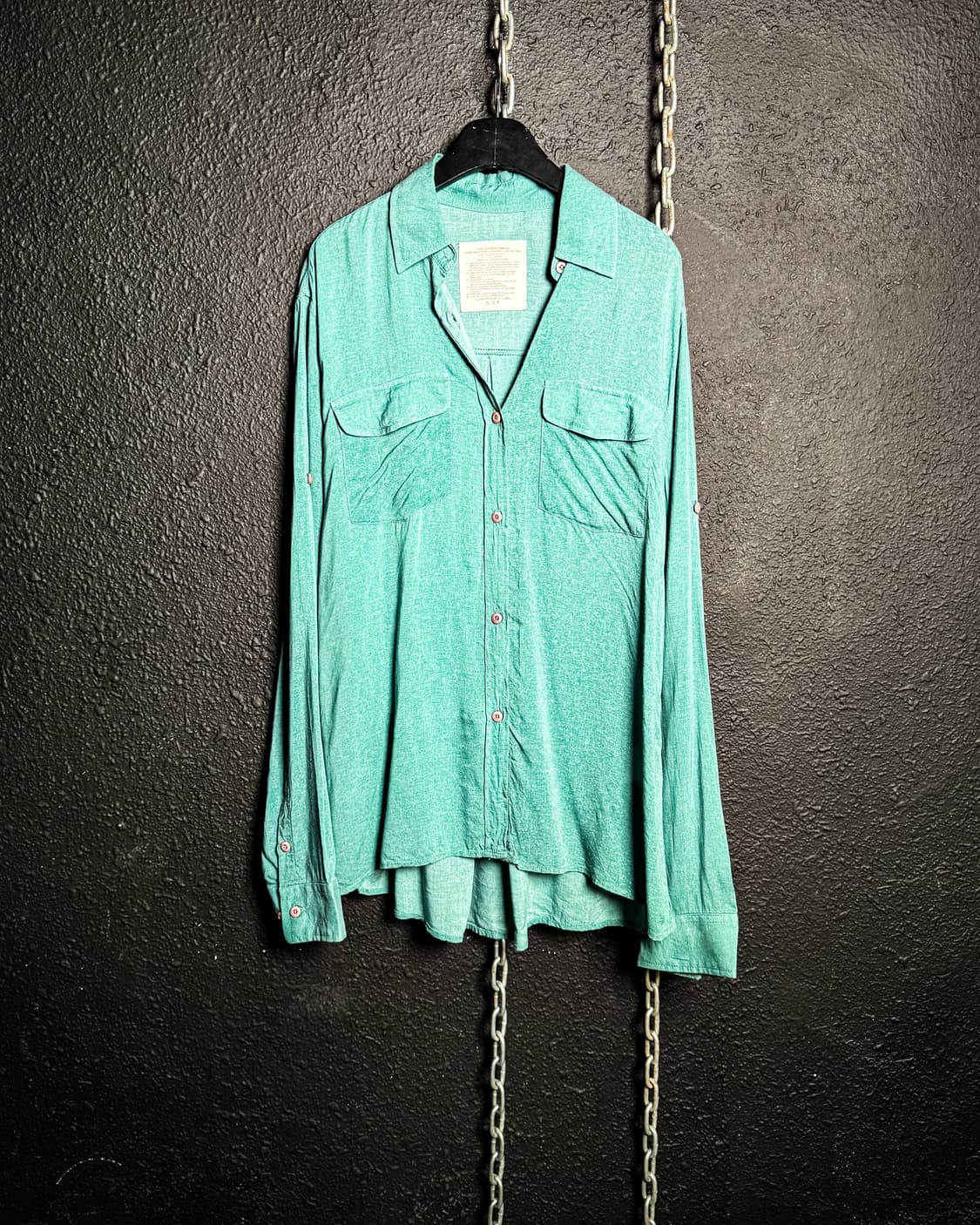 G.O.A – turquoise colored shirt 상품이미지6