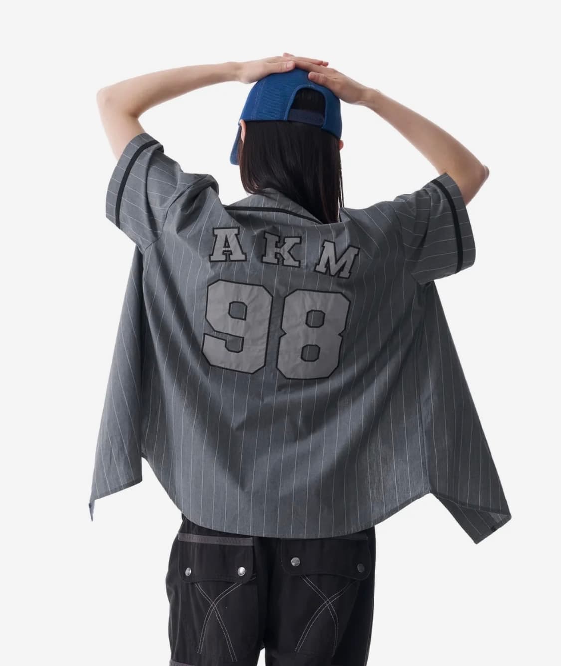 AAKAM Cotton Baseball Jersey (Gray) 상품이미지2
