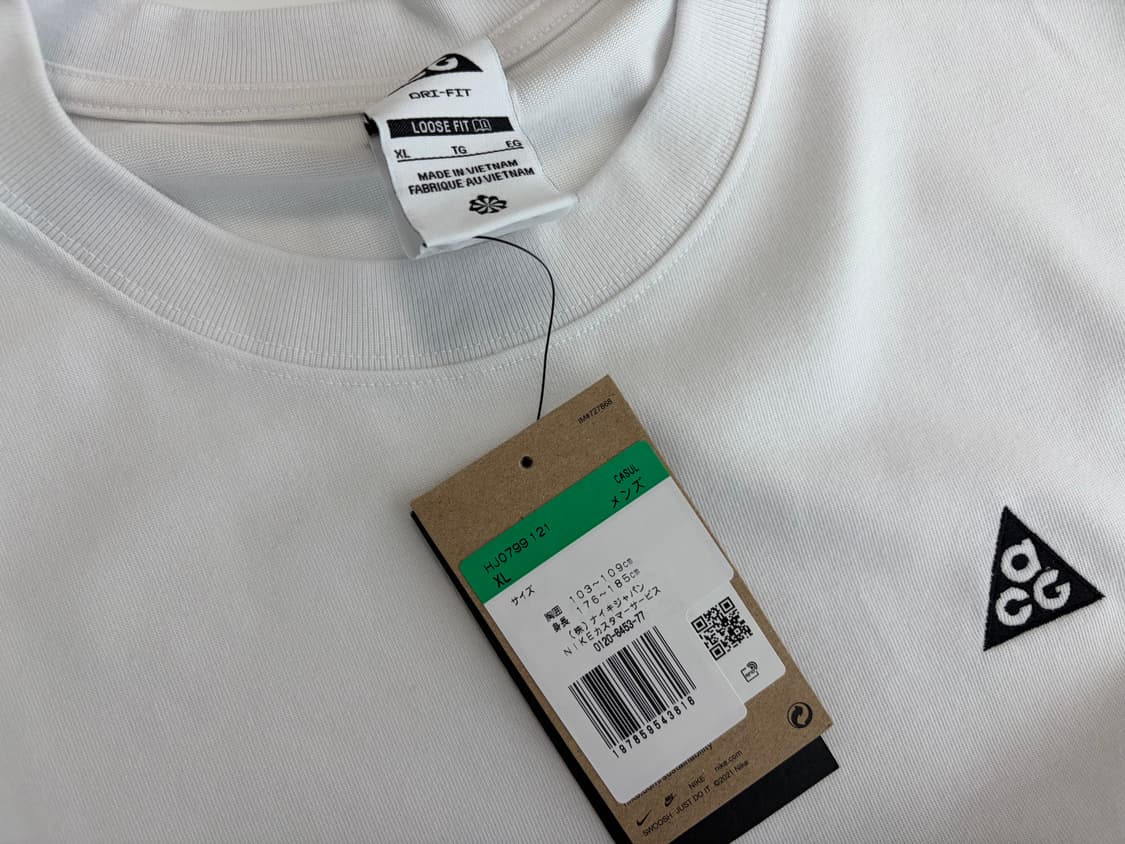 [XL] 나이키 ACG 맥스 90 티셔츠 화이트 신품 상품이미지4