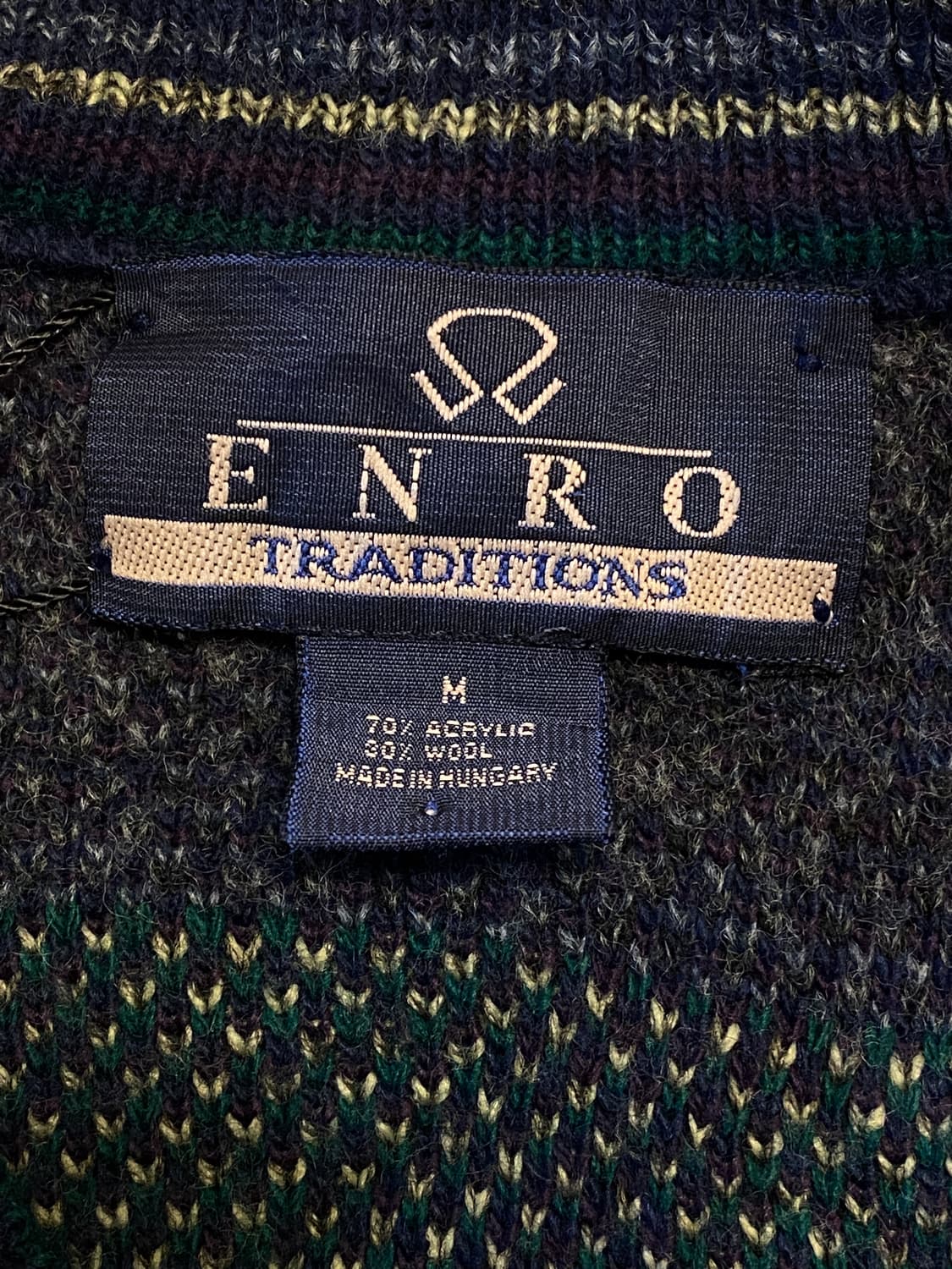 빈티지 라운드 니트 (Man M) 상품이미지6