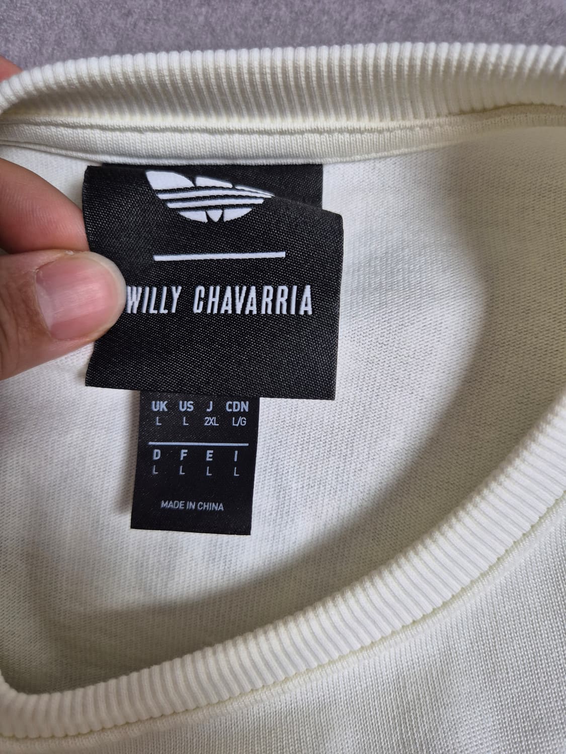 [L] 아디다스 X 윌리차바리아 티셔츠 JW4053 상품이미지4