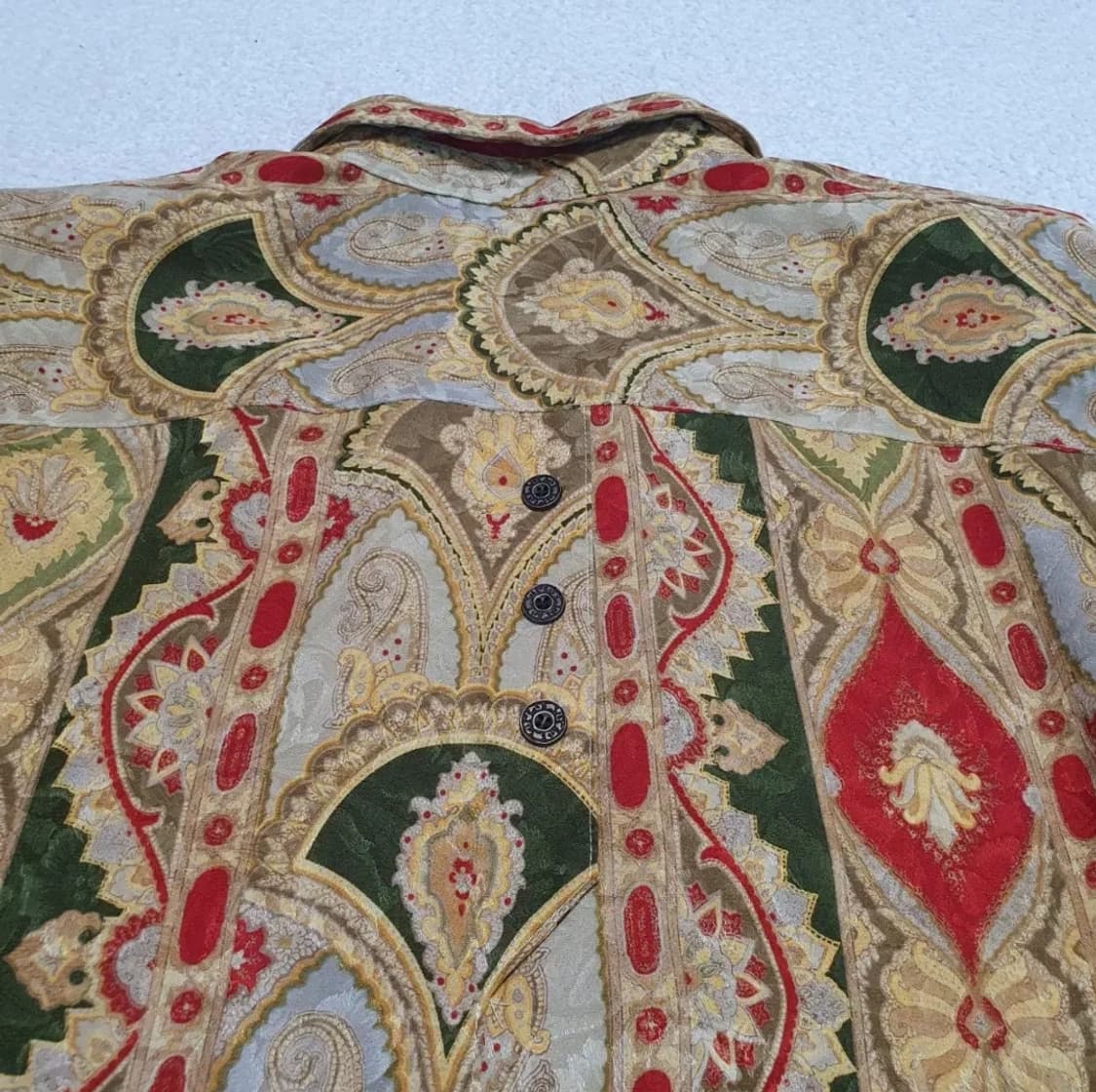 [일본빈티지/실측필수!] 페이즐리 셔츠 상품이미지3