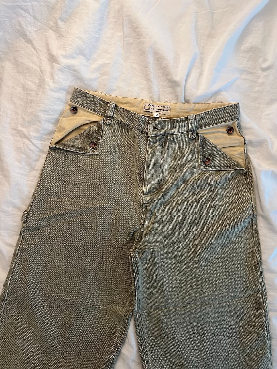 SAGE GREEN 워크 팬츠 POTTER PANTS 32 상품이미지3