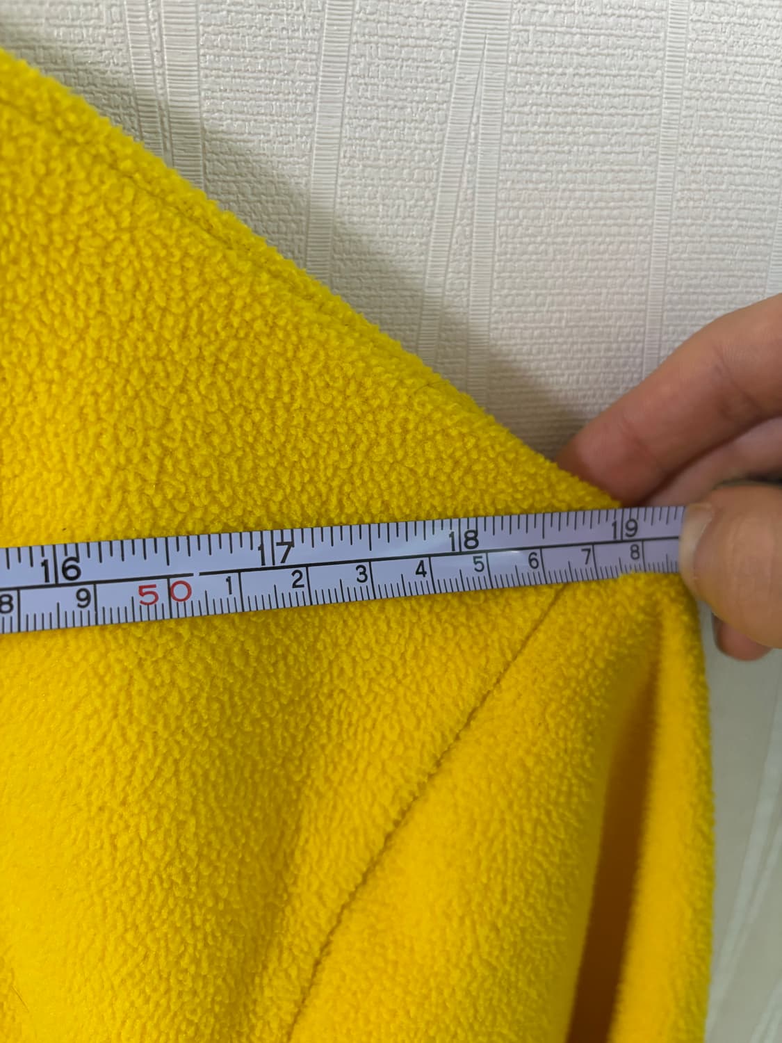 I AM NOT A HUMANBEING 반집업 후리스 L사이즈 상품이미지7