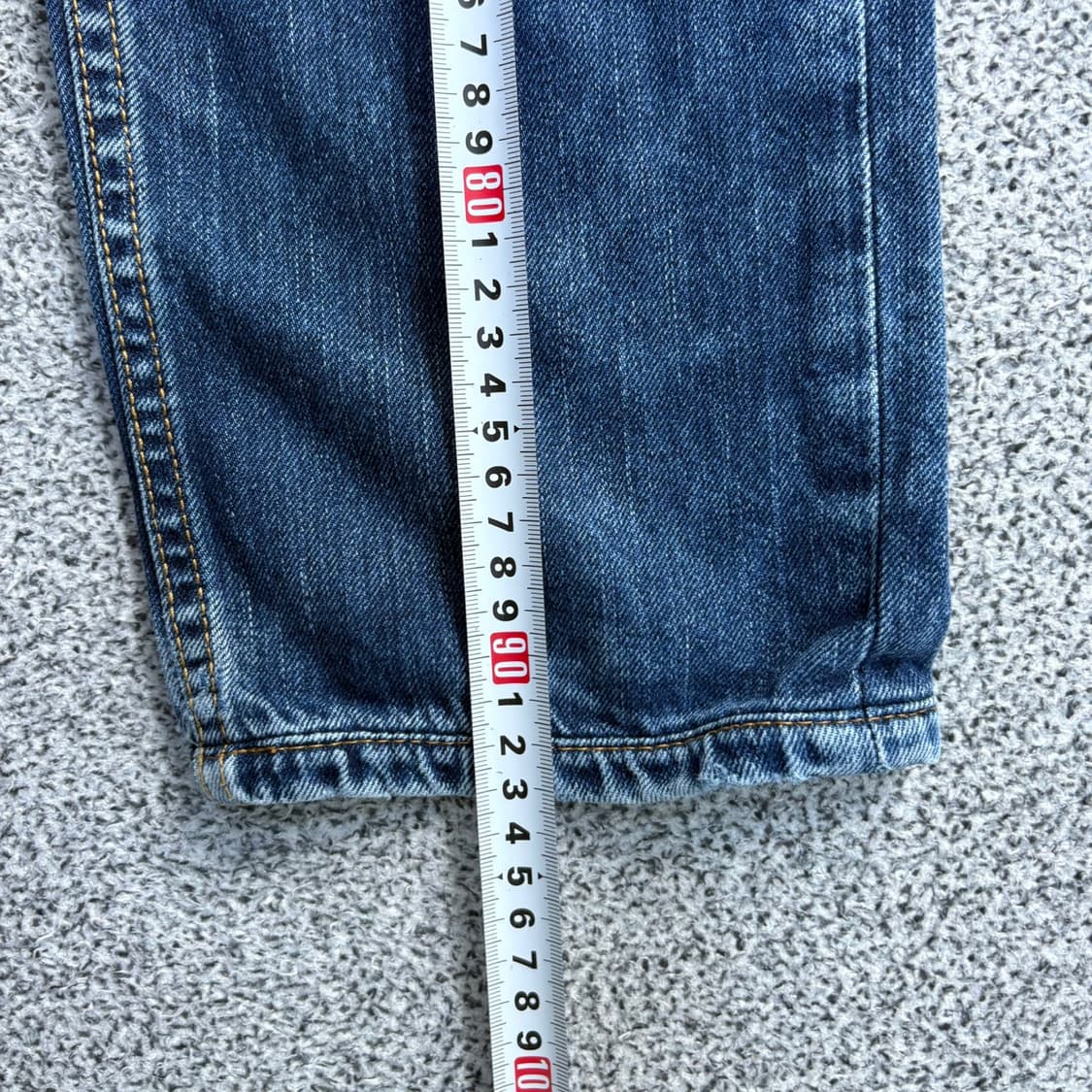W30 L32 리바이스 워싱 데님 팬츠 청바지 0504J 상품이미지8