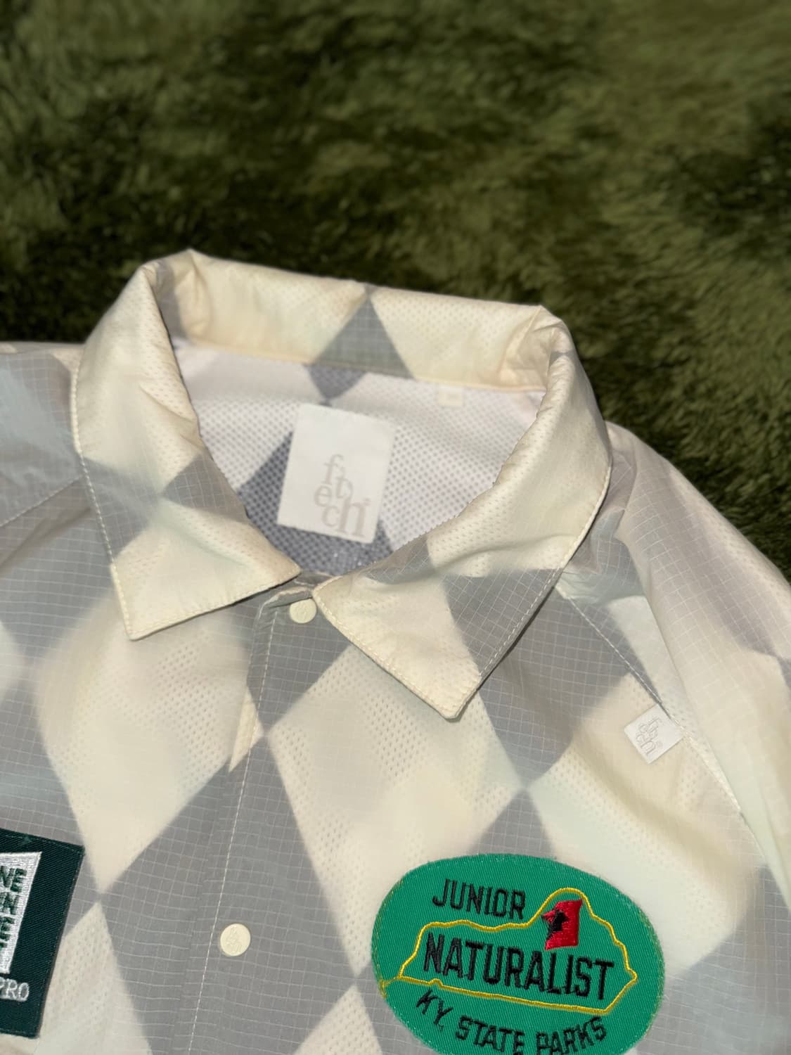 [M] FETCH 페치 선데이 패치워크 립스탑 코치 자켓 상품이미지4