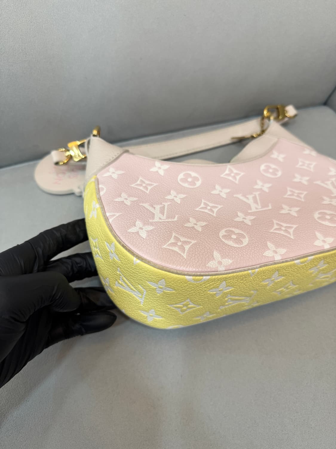 루이비통 모노그램 바가텔 BB 호보 숄더백  상품이미지3