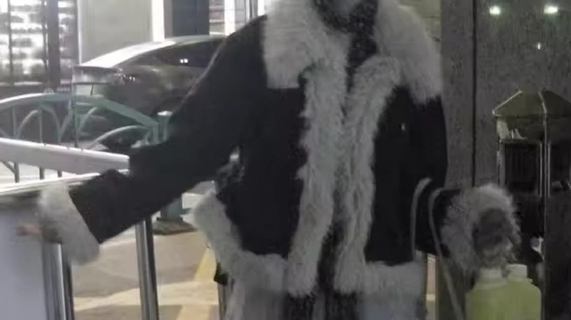 퍼 데님 코트  상품이미지2