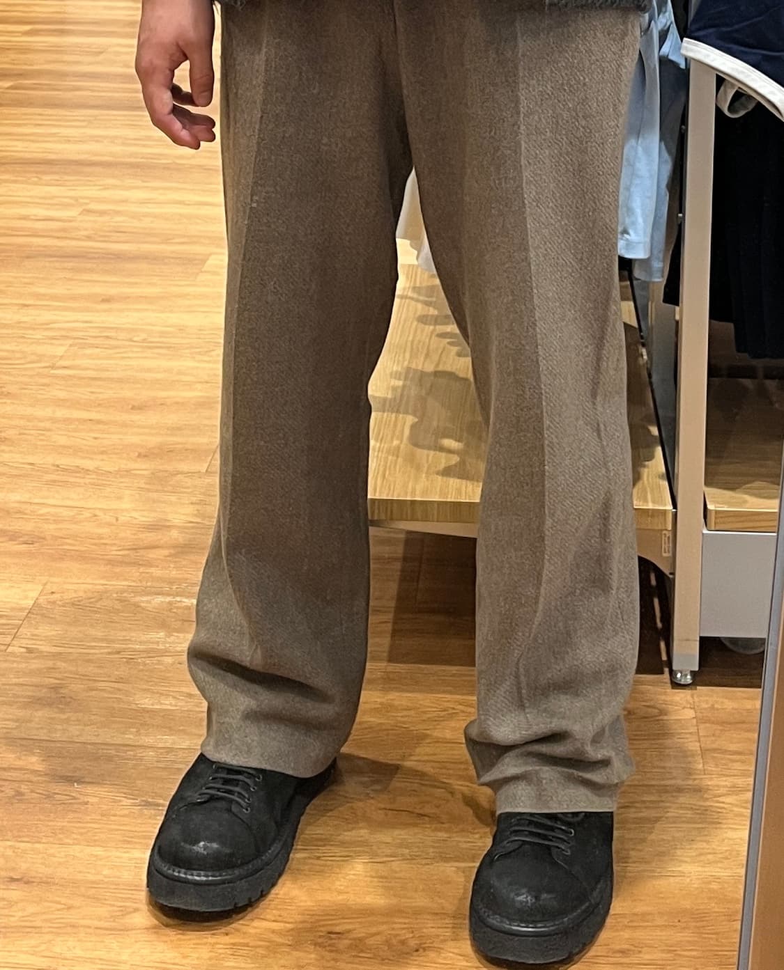 아워레가시 버로우드 울 팬츠 상품이미지1