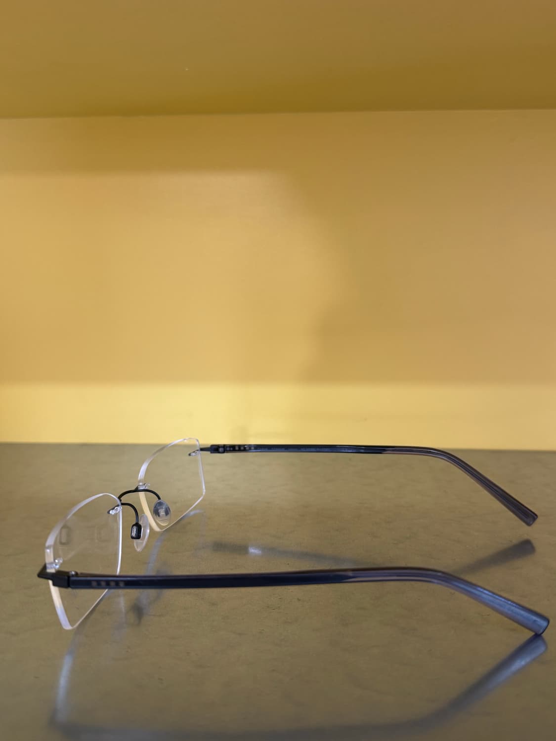 Charmant Titanium 무테 스퀘어 프레임 상품이미지2