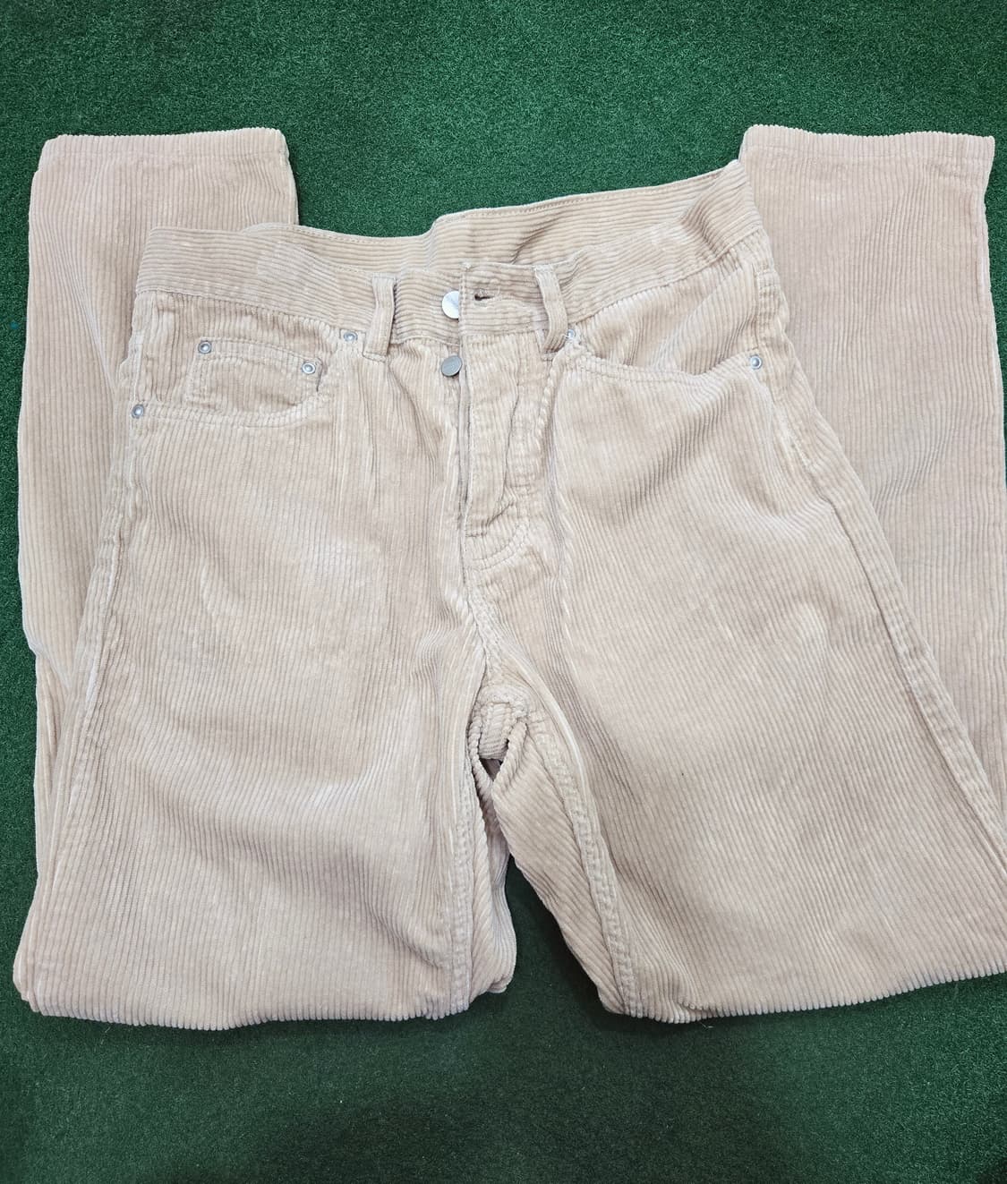 칼하트 코듀로이 브라운베이지 팬츠 바지 상품이미지2