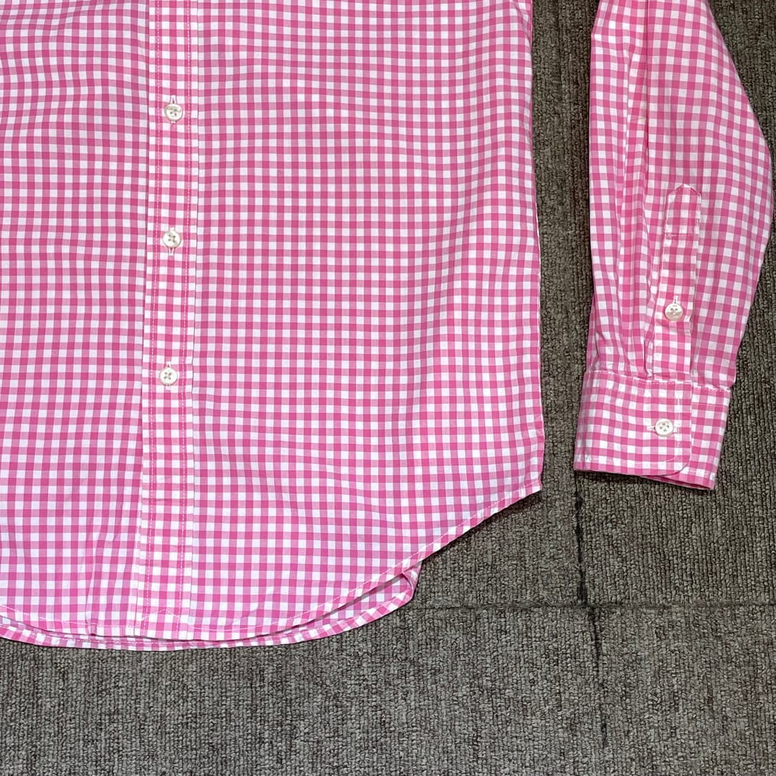 (L) POLO 폴로 랄프로렌 체크 셔츠  상품이미지4