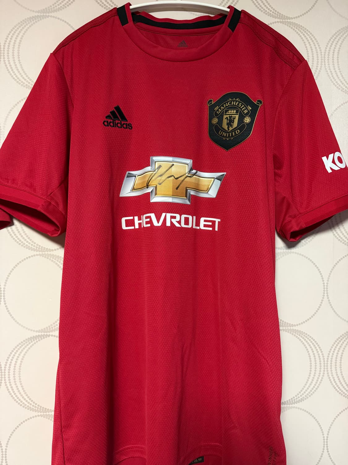 19-20 맨유 유니폼 린가드 친필 싸인 (구단인증서보유) 상품이미지1