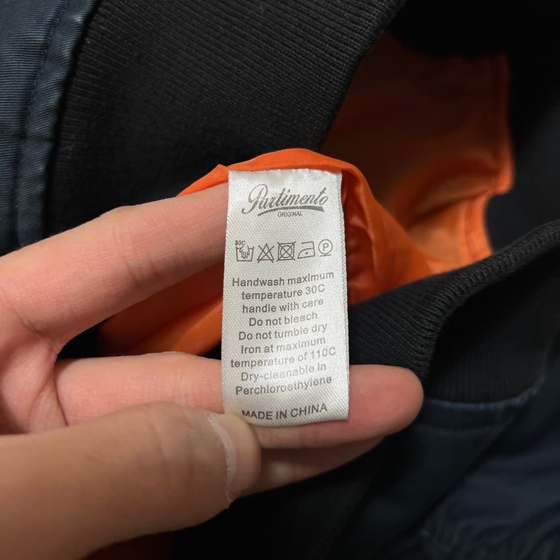 파르티멘토 블루종 셔링 봄버자켓 [다크 네이비] M/95 상품이미지5