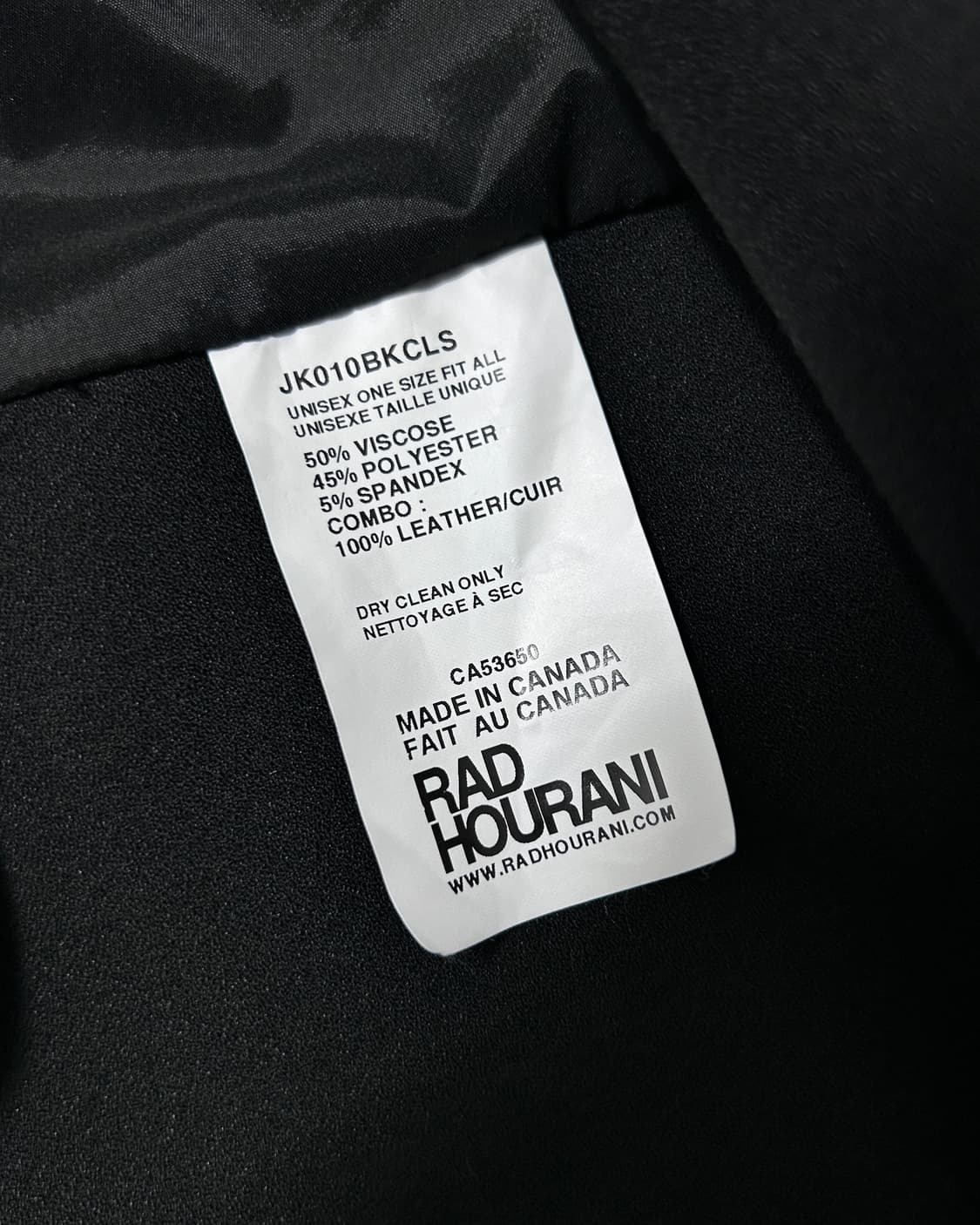 RAD HOURANI 모듈러 디컨스트럭티드 자켓 상품이미지10