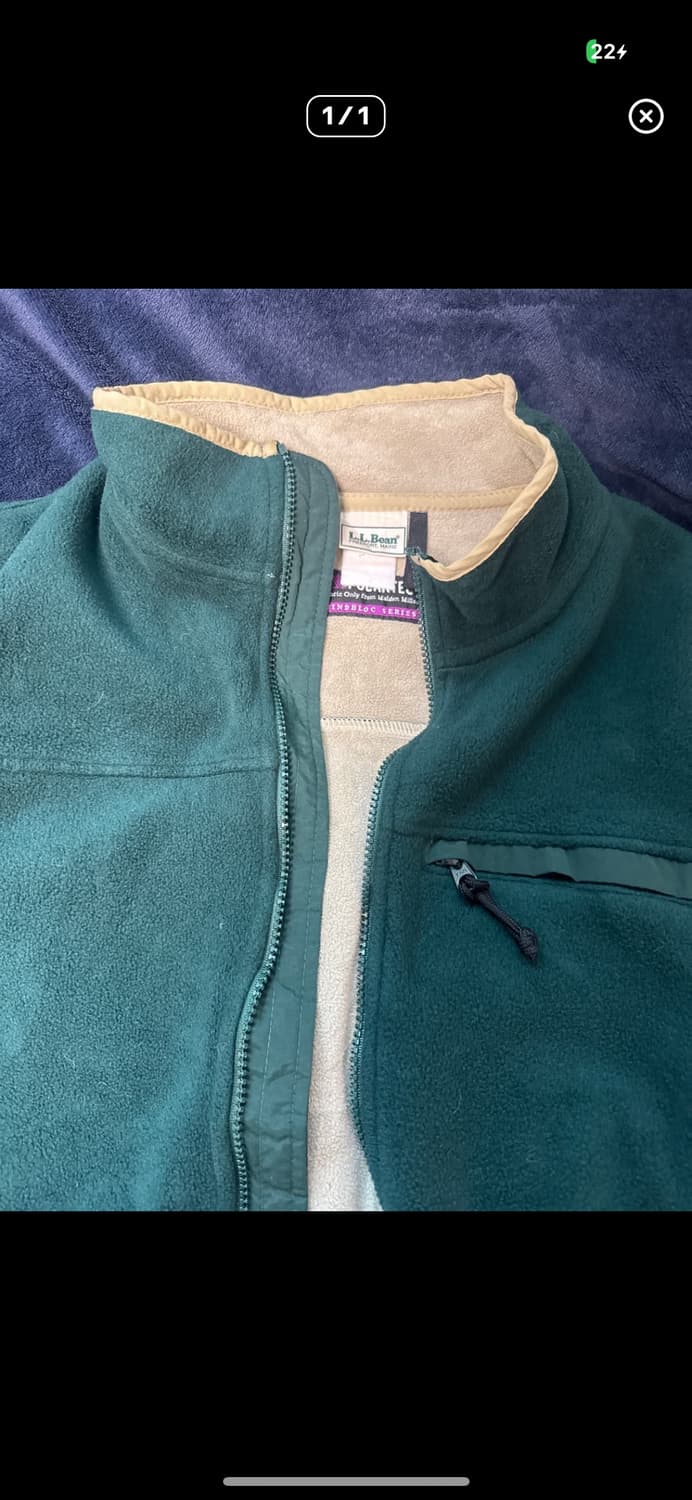 L.L.Bean 플리스 베스트 상품이미지5