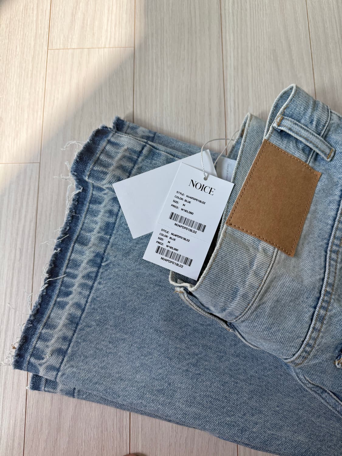 노이스 데님 청바지 삽니다 플레어 상품이미지2