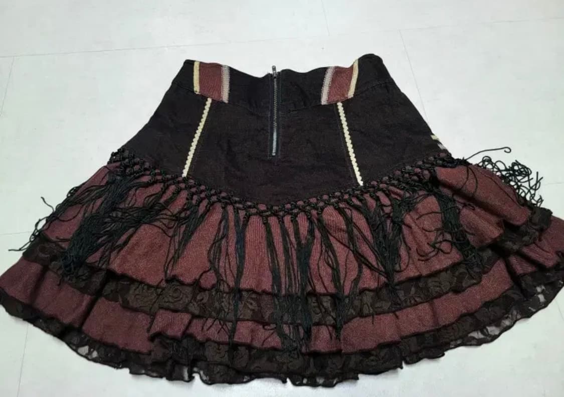 오즈온 ozz on 고딕 로맨틱 스커트 희귀템 레어템 상품이미지2