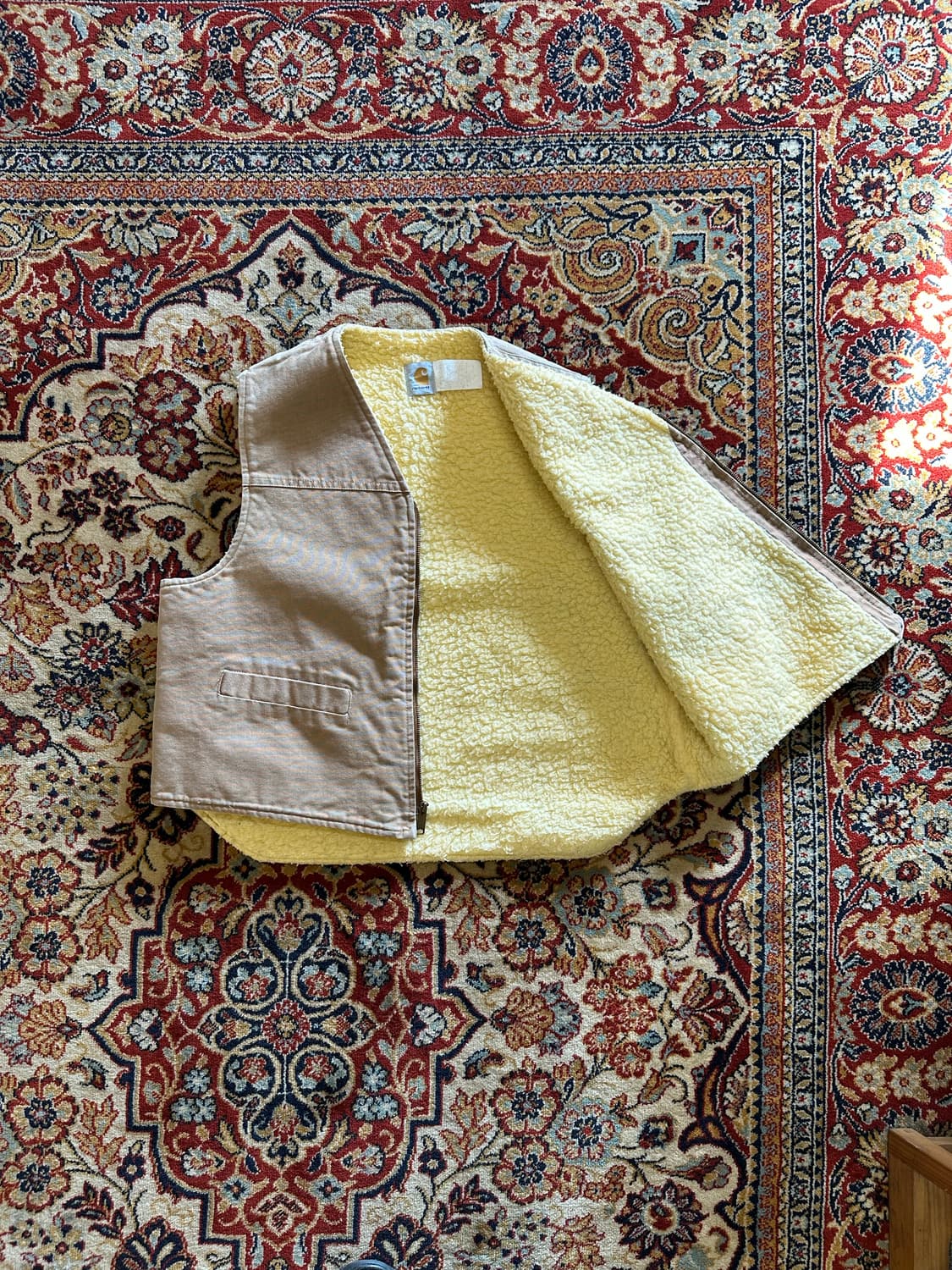 [90s/USA] 칼하트 쉐르파 덕베스트 - XXL 상품이미지5