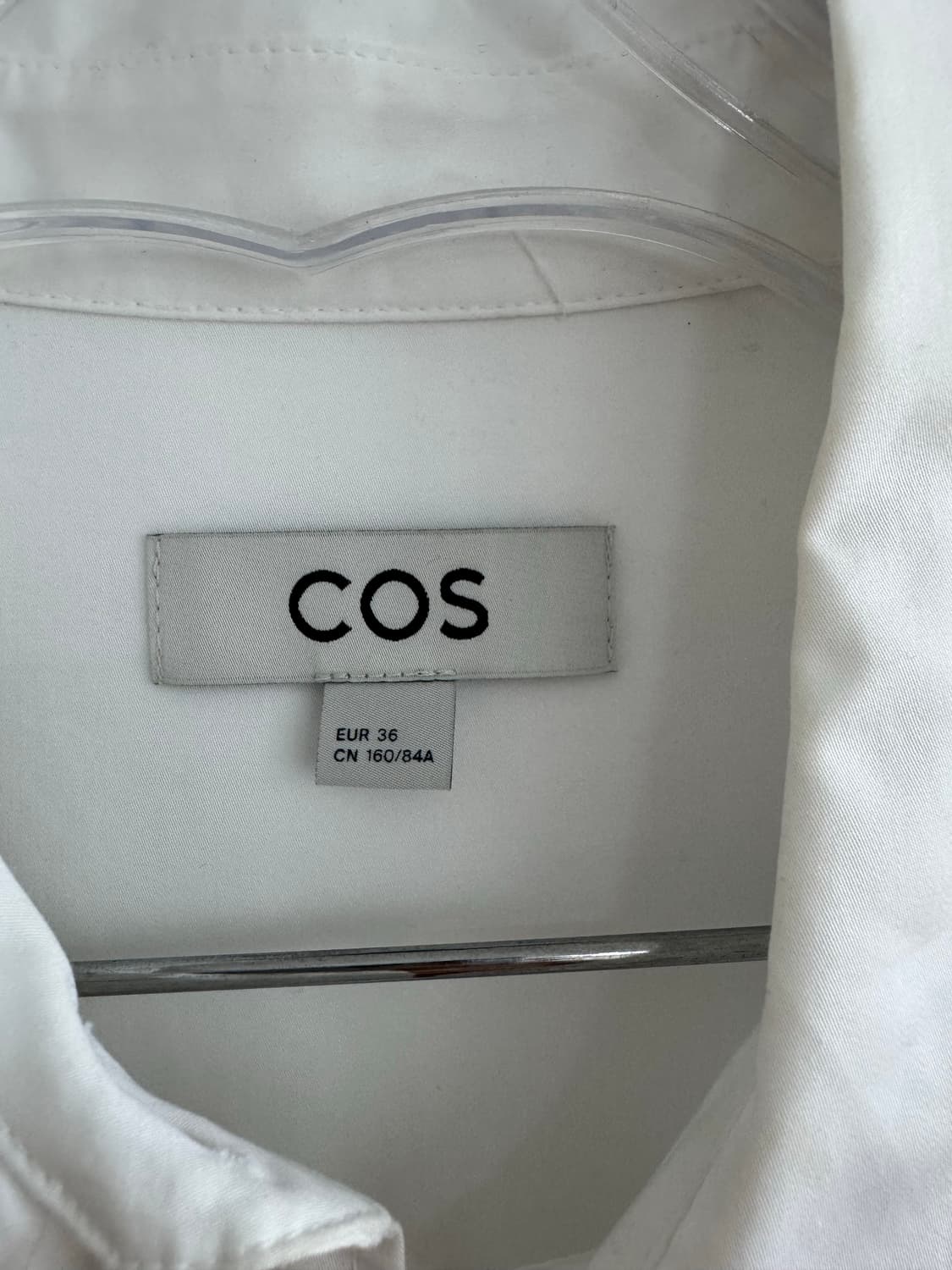 COS 코스 화이트 셔츠 (EUR 36) 상품이미지2