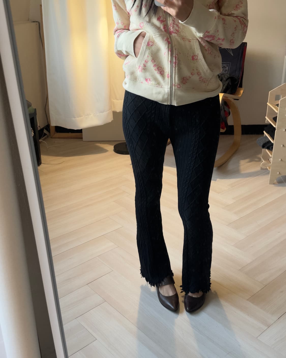 [JOUETIE] cable knit pants (woman M) 상품이미지3