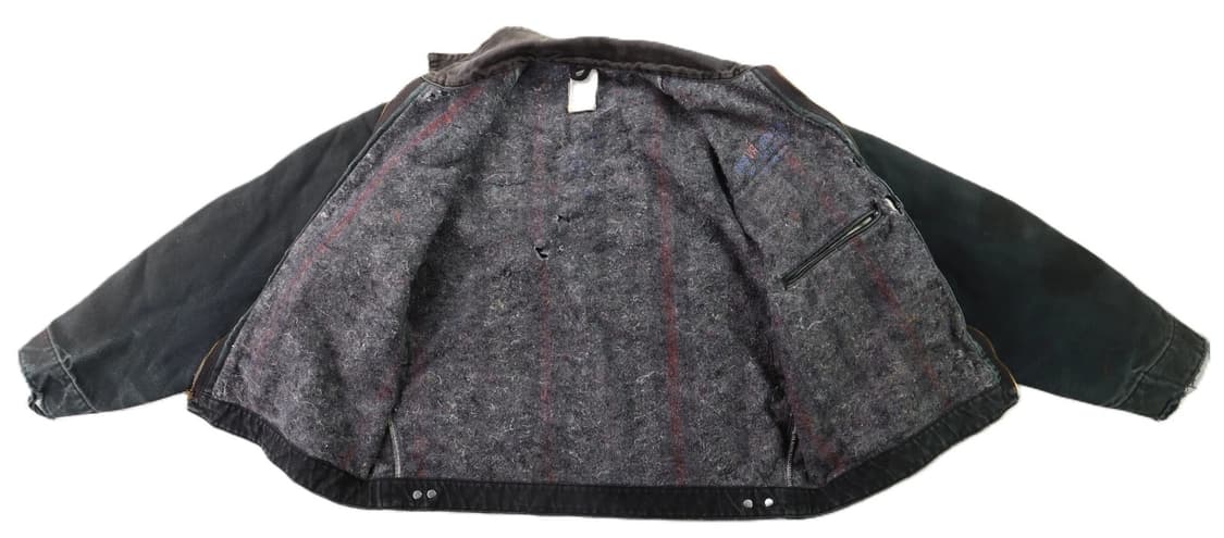 칼하트 J01 디트로이트 자켓 블랙 상품이미지8