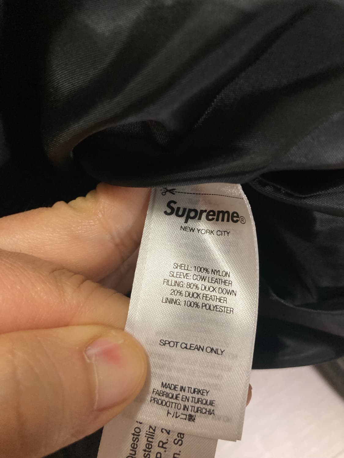 슈프림 언더커버 푸퍼 스터드 패딩 L팝니다 상품이미지7