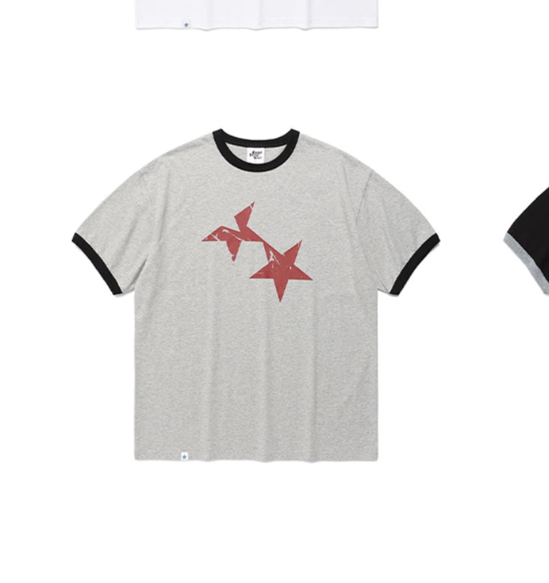 TWIN STAR RINGER TEE 링거티 상품이미지1