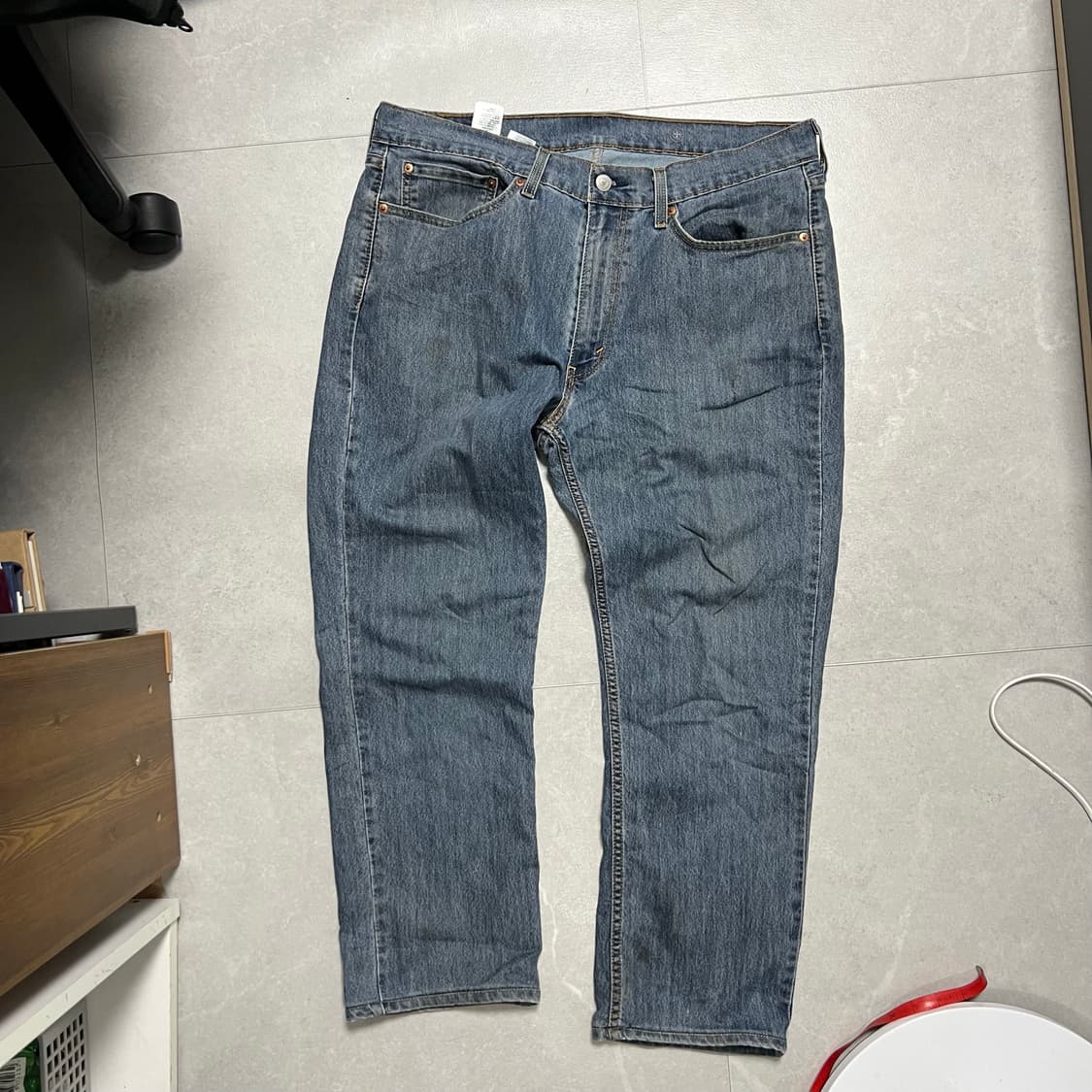 [36] 리바이스 514 데님 청바지 W36 L32 상품이미지2