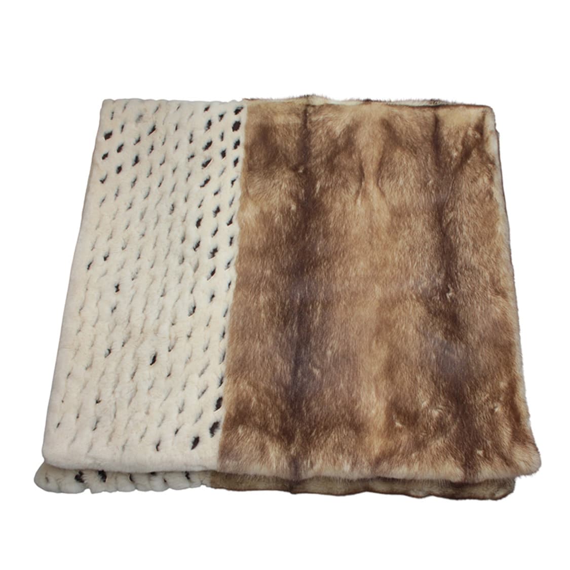 워터빌 투톤 밍크 퍼 숄 머플러 상품이미지5